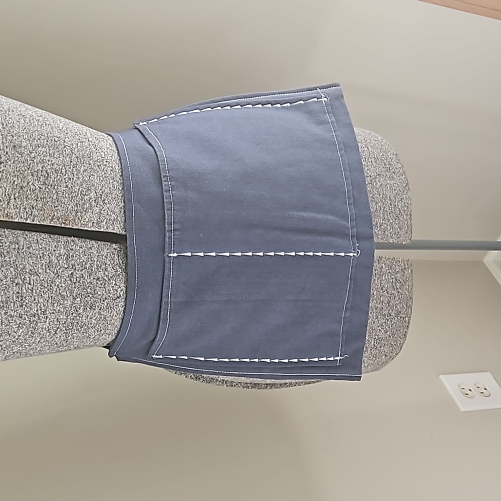 Denim waist bag with pockets!